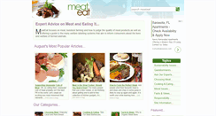 Desktop Screenshot of meateat.co.uk